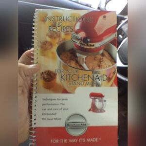 Instructions & Recipes for Your KitchenAid Stand Mixer Cookbook